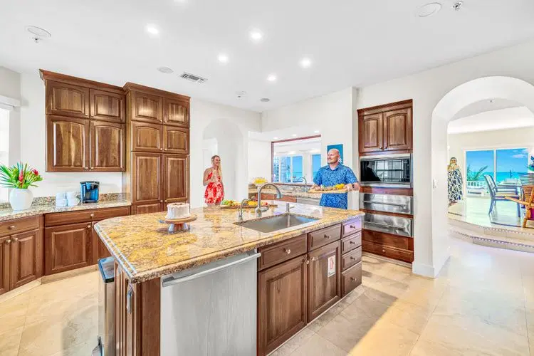 Ocean View Duplex Penthouse | Retreat amenities: tennis court, heated Pool | Vista Key One image 3