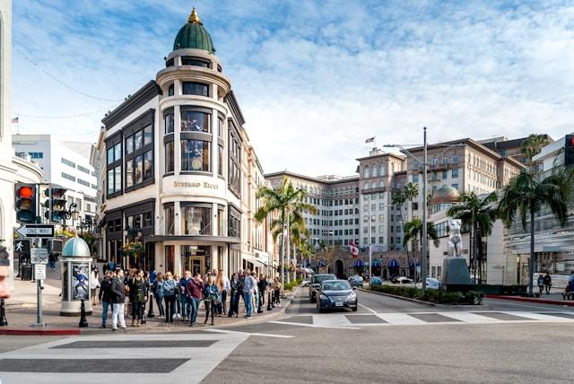 Rodeo Drive in Beverly Hills