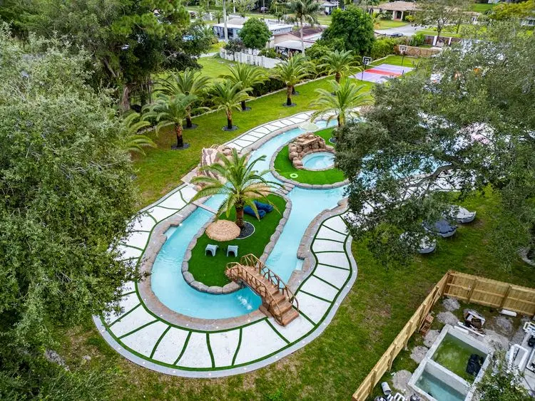 One and Only LAZY RIVER Type POOL/Slide/Cinema