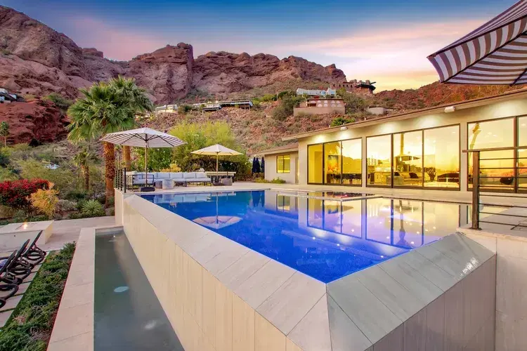 The Glass House Camelback | A Private Desert Modern Featured by NYT & Condé Nast image 3